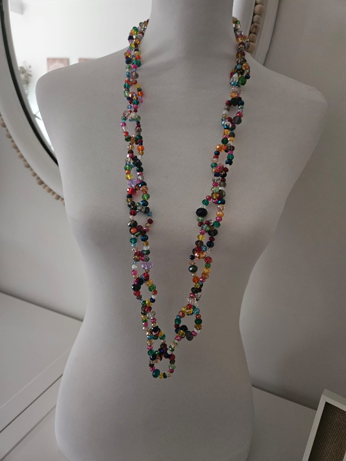 COLLAR CRISTAL MULTICOLOR