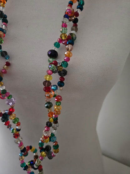 COLLAR CRISTAL MULTICOLOR