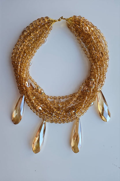 COLLAR LAGRIMAS DE CRISTAL